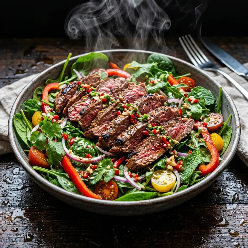 Thai'd and True salad
